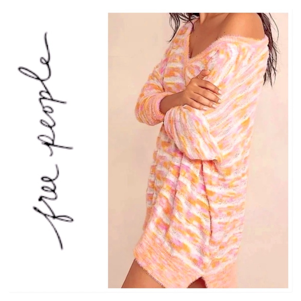 NEW FREE PEOPLE | INTIMATELY It’s Unreal Oversized Sweater Women’s